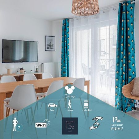 Disneyland-Paris,7Pers, Wifi, Parking, Chessy  Dış mekan fotoğraf